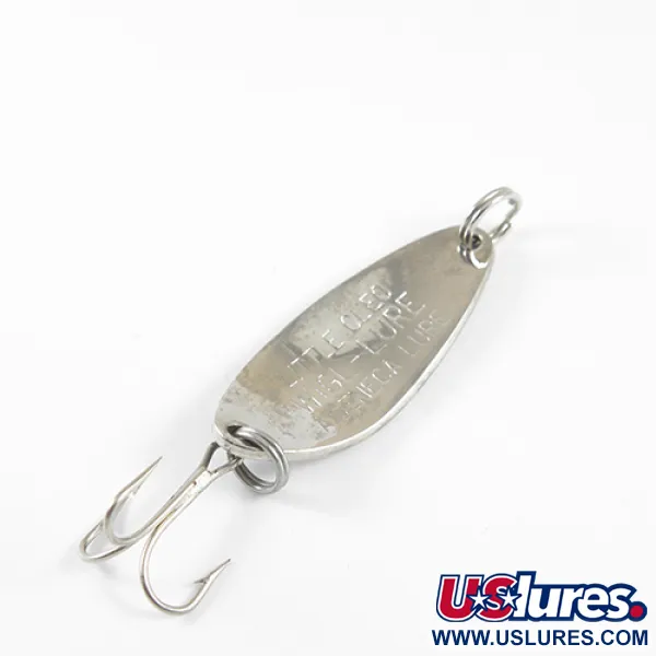 Seneca Little Cleo Lepel, Nikkel / Blauw, 7g, Vintage Model, #1774