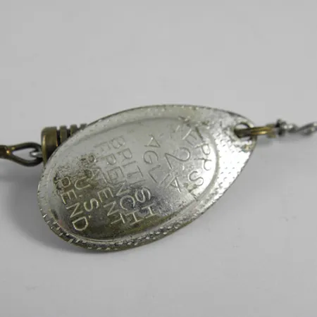 Mepps Aglia 2 Spinner, Zilver, 4.5g, Klassiek Blad, #1777