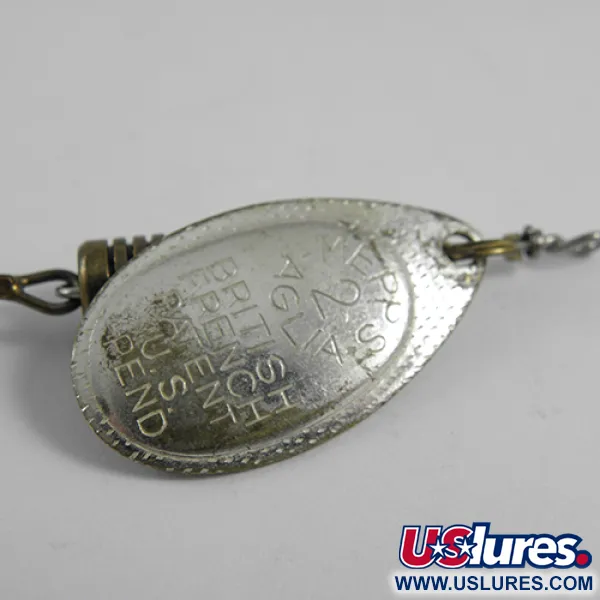 Mepps Aglia 2 Spinner, Zilver, 4.5g, Klassiek Blad, #1777