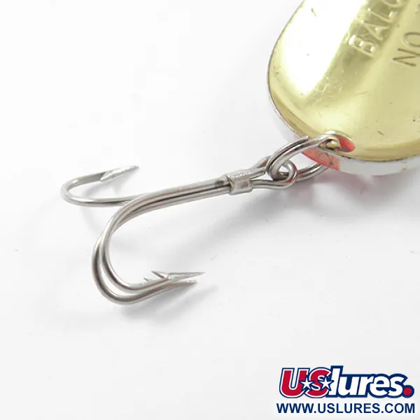 Balo 3 Lepel, Rood / Wit / Messing, 14g, Messing Body, #1798