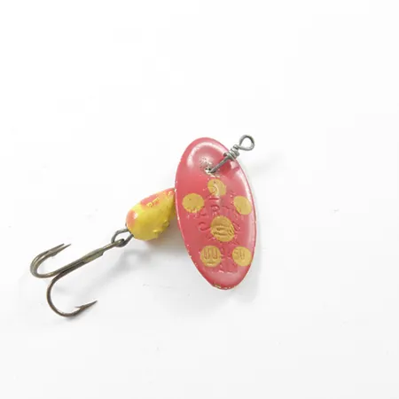 Panther Martin 2 Spinner, Rood/Geel/Messing, 2,5g, Vintage, #1815