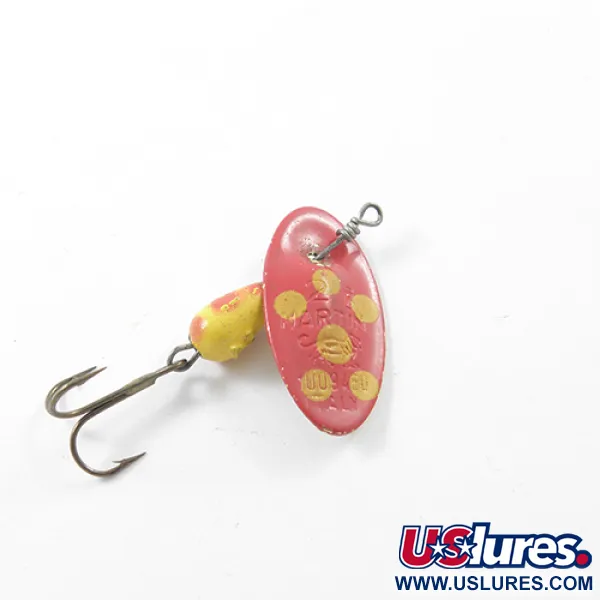 Panther Martin 2 Spinner, Rood/Geel/Messing, 2,5g, Vintage, #1815