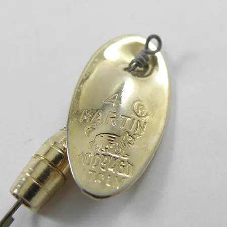 Panther Martin Zavorra con Mosca 4 Spinner, Goud, 3g, Blad op as, #1816