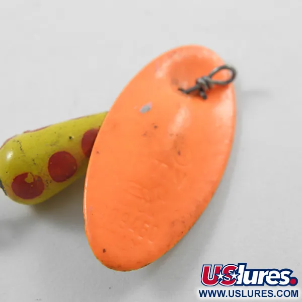 Panther Martin 6 Spinner, Geel/Oranje/Messing, 6g, Messing Blad, #1817