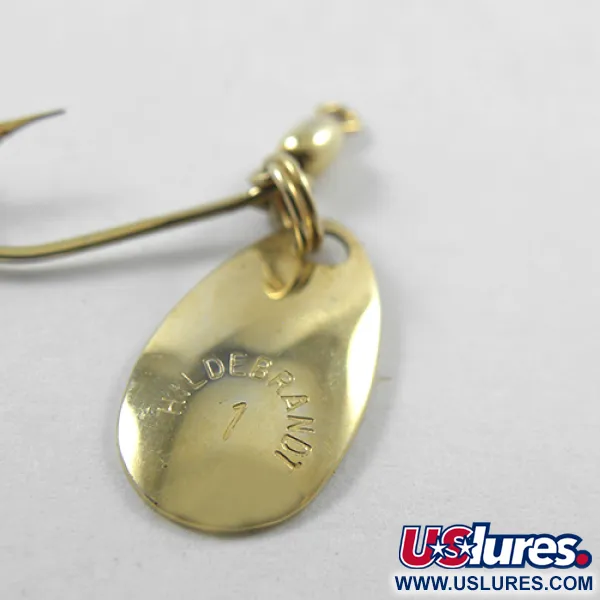 Yakima Bait Hildebrandt 1 Spinner, Goud, 1g, Sonic Blades, #1818