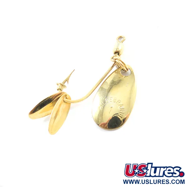 Yakima Bait Hildebrandt 1 Spinner, Goud, 1g, Sonic Blades, #1818