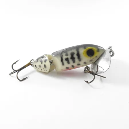 Fred Arbogast Jitterbug Jointed Oppervlakte-aas, Tiger, 10g, #1831