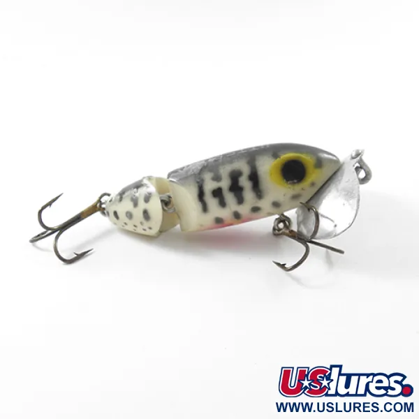 Fred Arbogast Jitterbug Jointed Oppervlakte-aas, Tiger, 10g, #1831