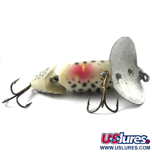 Fred Arbogast Jitterbug Jointed Oppervlakte-aas, Tiger, 10g, #1831