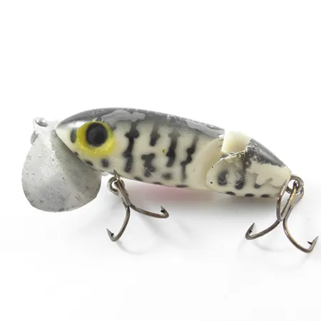 Fred Arbogast Jitterbug Jointed Oppervlakte-aas, Tiger, 10g, #1831