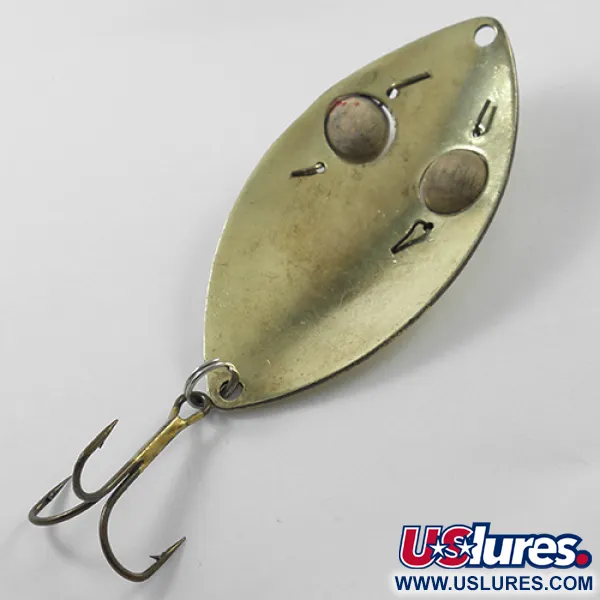 Lucky Strike Gold Red Flash Lepel, Messing, 21g, Houten ogen, #1840