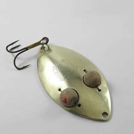 Lucky Strike Gold Red Flash Lepel, Messing, 21g, Houten ogen, #1840