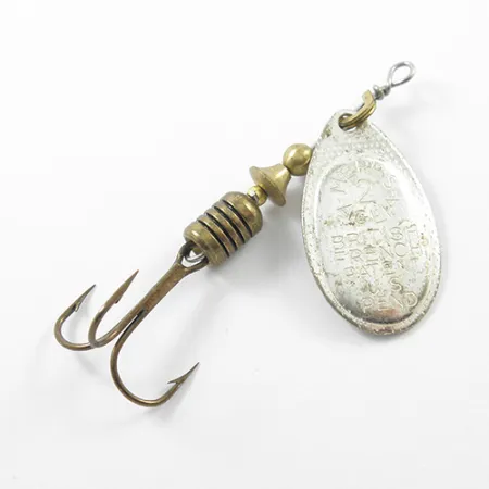 Mepps Aglia 2 Spinner, Zilver, 4.5g, Vintage, #1841