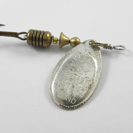 Mepps Aglia 2 Spinner, Zilver, 4.5g, Vintage, #1841