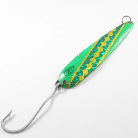 Eppinger Dardevle Flutter-Chuck Magnum 3200 Lepel, Groen/Nikkel, 14g, #1852