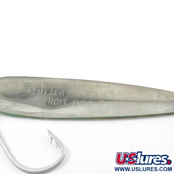 Eppinger Dardevle Flutter-Chuck Magnum 3200 Lepel, Groen/Nikkel, 14g, #1852