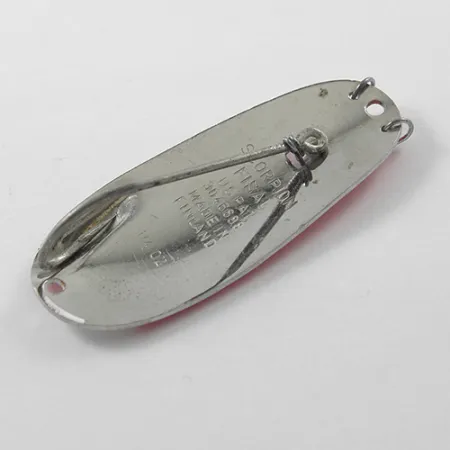 Scorpion Weedless Lepel, Rood / Wit / Nikkel, 7g, Wierbeschermer, #1863
