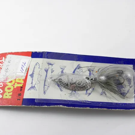 Yakima Bait Rooster Tail Spinner, Nikkel/Zwart/Wit, 3.54g, #1872