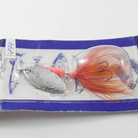 Worden’s Original Rooster Tail Spinner, Nikkel/Rood, 1,77g, #1874