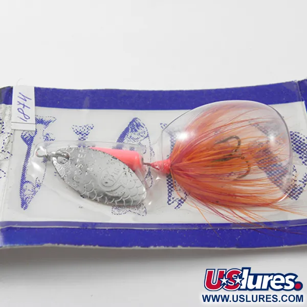 Worden’s Original Rooster Tail Spinner, Nikkel/Rood, 1,77g, #1874