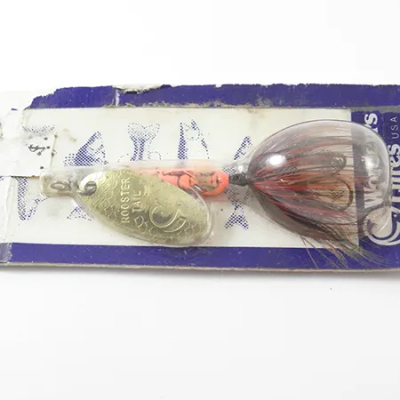 Yakima Bait Worden’s Original Rooster Tail Spinner, Goud/Rood, 4.7g, #1880