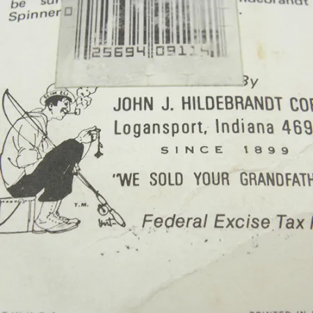 Hildebrandt Colorado 2 Spinner, Goud, 1,4g, Vintage Blad, #1882