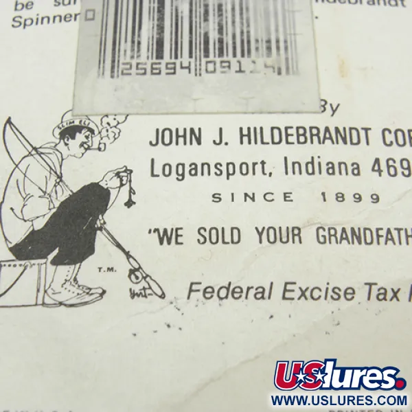 Hildebrandt Colorado 2 Spinner, Goud, 1,4g, Vintage Blad, #1882