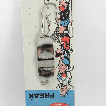 Shoff's Freak Lepel, Zilver, 12g, Getextureerd Blad, #1885