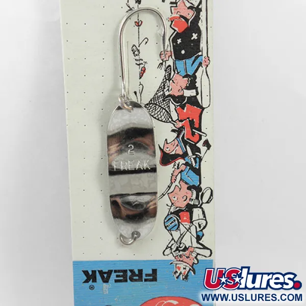 Shoff's Freak Lepel, Zilver, 12g, Getextureerd Blad, #1885