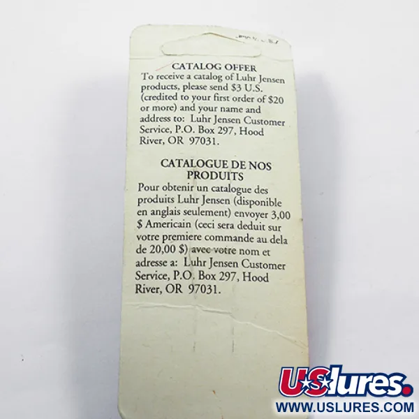 Luhr Jensen Krocodile Die #3 Lepel, Nikkel, 10g, Verwerpend, #1887