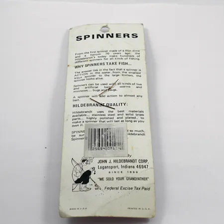 Hildebrandt Hildebrandt Colorado 2 Spinner, Goud, 1,4g, goudverguld, #1888