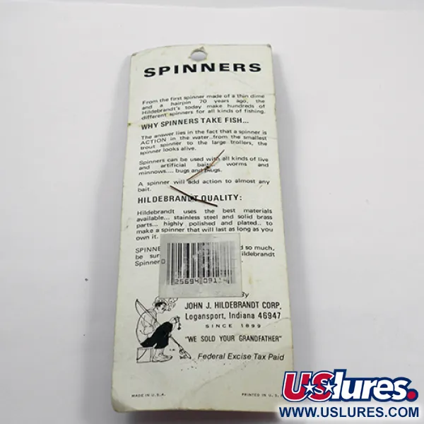 Hildebrandt Hildebrandt Colorado 2 Spinner, Goud, 1,4g, goudverguld, #1888