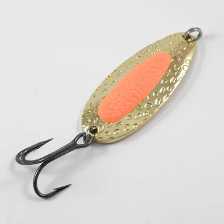 Blue Fox Pixee Lepel, Goud/Oranje, 24g, Messing Lichaam, #1905