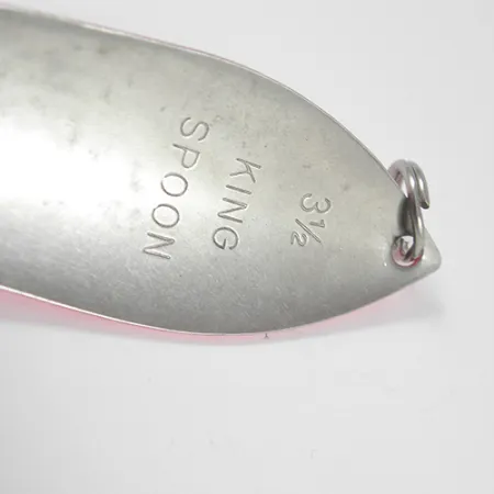 Pro King Weedless King Spoon Lepel, Zilver/Roze, 34g, Wierbeschermer, #1931
