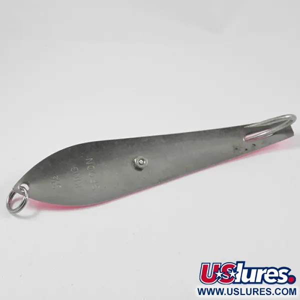 Pro King Weedless King Spoon Lepel, Zilver/Roze, 34g, Wierbeschermer, #1931
