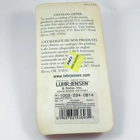 Luhr Jensen Krocodile Die #5 Lepel, Fire Tiger/Gold, 21g, #1944