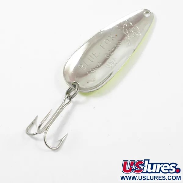 Blue Fox Aqua Lepel, Limoen/Oranje, 9.5g, Vintage USA, #1951