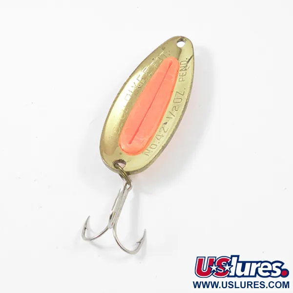 Blue Fox Nebco Pixee Lepel, Goud/Oranje, 14g, Zalm-eitje, #1958