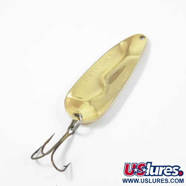 Acme Kamlooper Jumbo Lepel, Rood/Wit/Nikkel/Goud, 18g, Vintage, #1966