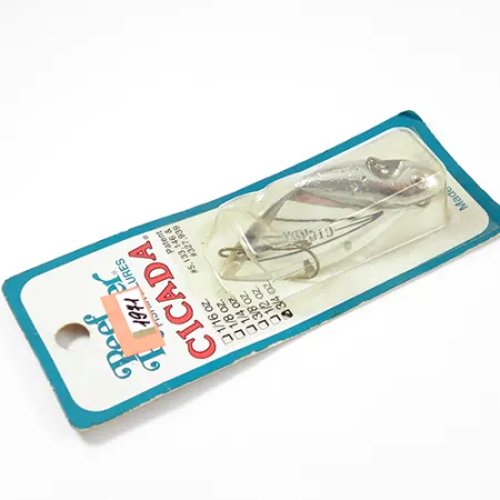 Reef Runner Cicada Blade Bait, Nikkel, 21g, Verticaalvissen, #1971