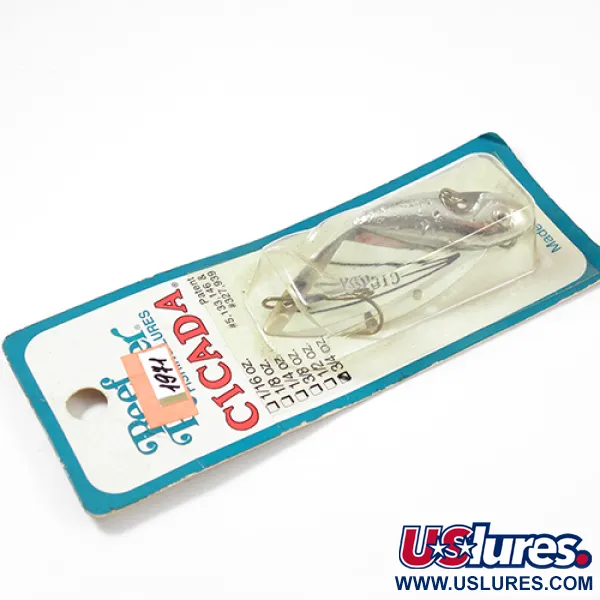 Reef Runner Cicada Blade Bait, Nikkel, 21g, Verticaalvissen, #1971