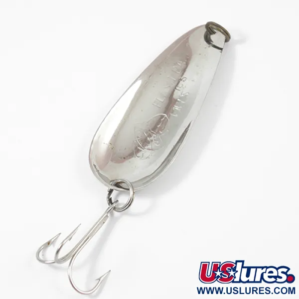 Nebco Flashbait 166 Lepel, Gehamerd nikkel, 14g, #1975