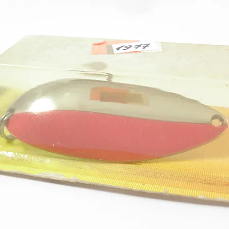 Luhr Jensen Lil' Kroc Lepel, Chroom/Rood, 21g, Ver werpen, #1977