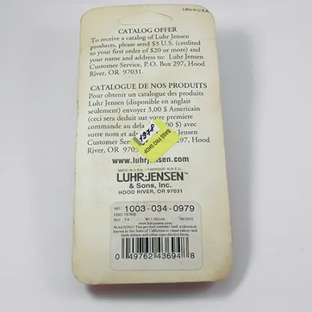 Luhr Jensen Krocodile Die #5 Lepel, Fire Tiger, 21g, Werpen, #1978