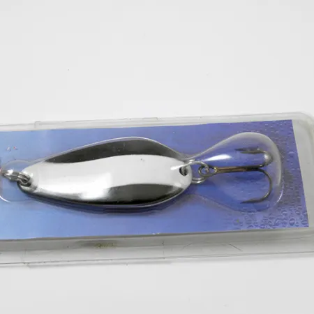 Blue Fox Strobe Tear Drop Lepel, Zwart/Wit, 11g, VMC-haak, #1979