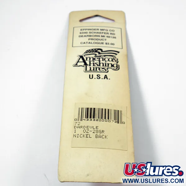 Eppinger Dardevle Lepel, Fluo Groen/Geel, 28g, Honingraat, #1980