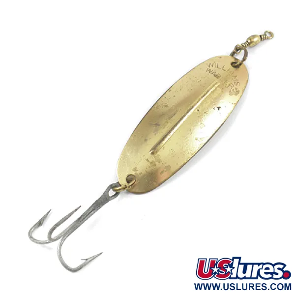 Williams Wabler Lepel, Goud, 14g, Stabiliserende Rib, #1987