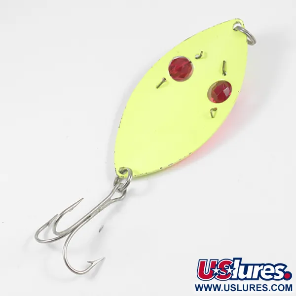 Eppinger Red Eye Wiggler Lepel, Geel/Oranje/Nikkel, 25g, #1990