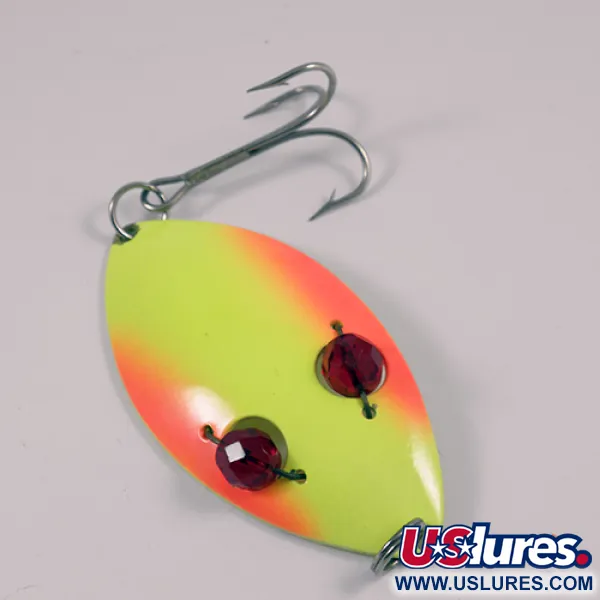 Eppinger Red Eye Wiggler Lepel, Geel/Oranje/Nikkel, 25g, #1990