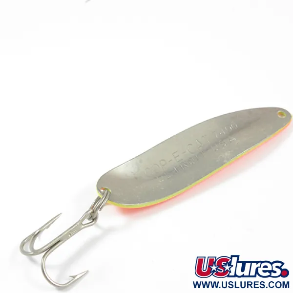 Dardevle Cop-E-Cat 7400 Lepel, Neon geel/roze, 14g, Waggelen, #1996